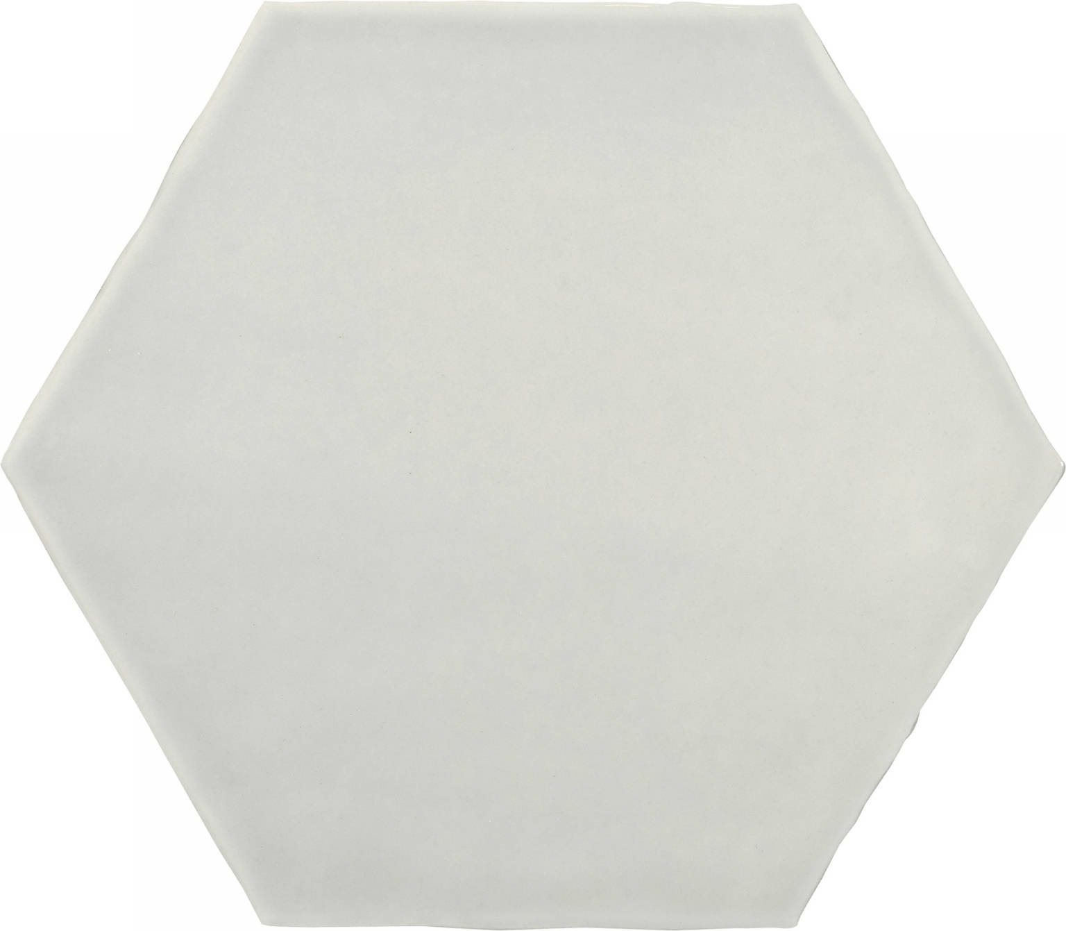 6" Ivory Stone Glossy Hexagon | Matteo Kitchens