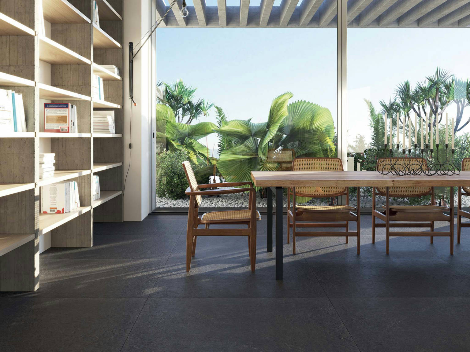 California Slate Monterey Black 12x24 0 | Matteo Kitchens