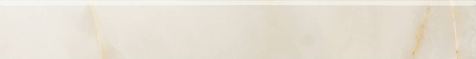Charmed Beige Polished 3x24 Bullnose | Matteo Kitchens