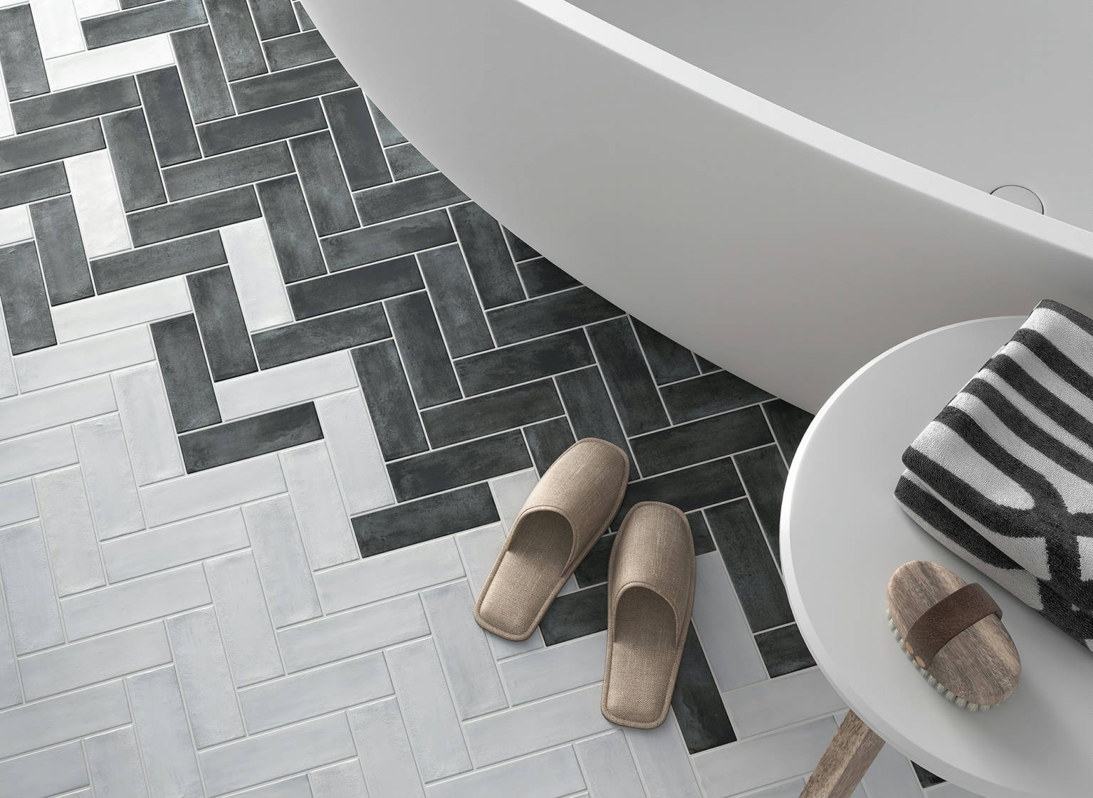 Lisbon 2x6" Graphite | Matteo Kitchens