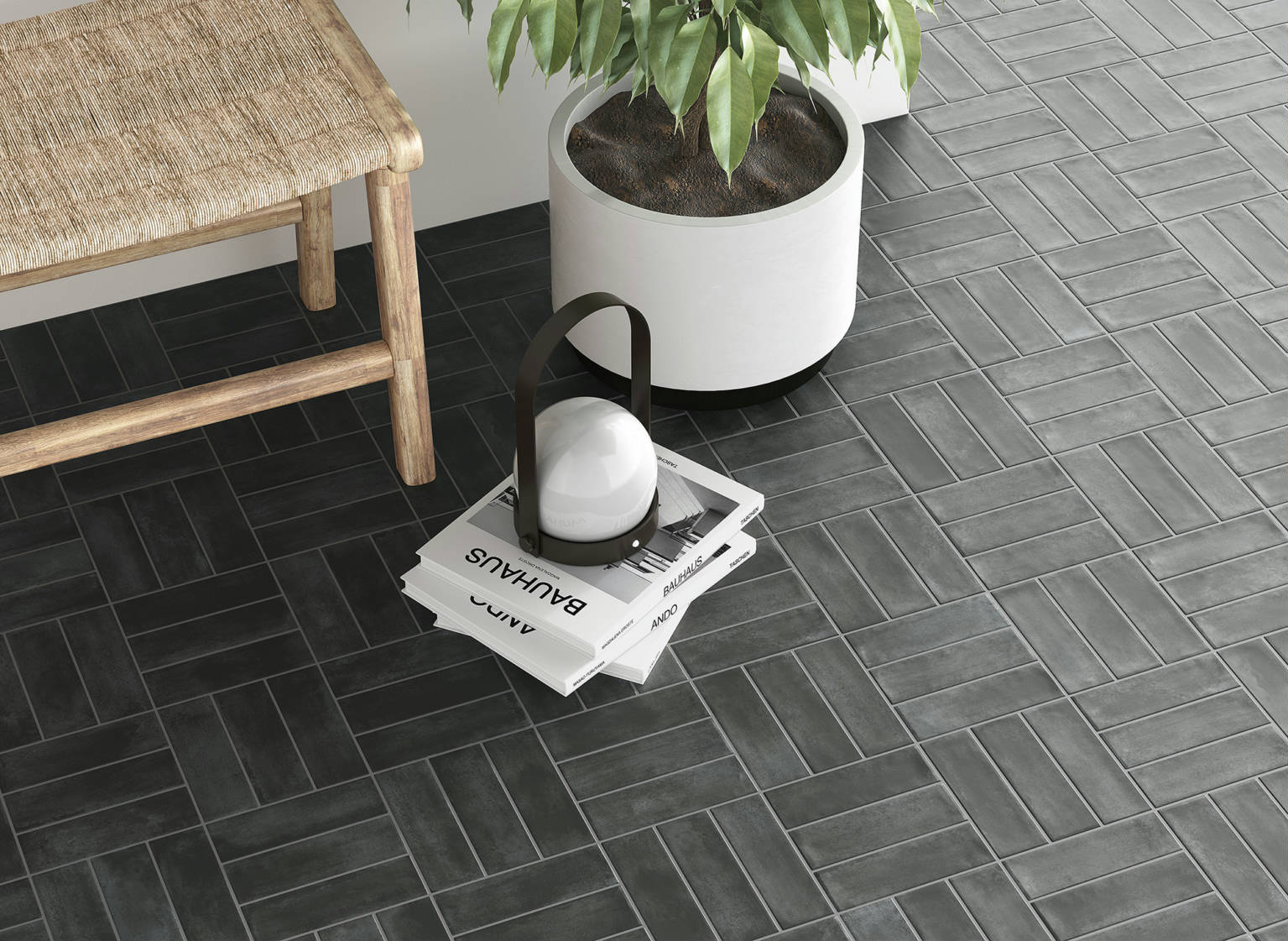 Lisbon 2x6" Graphite | Matteo Kitchens