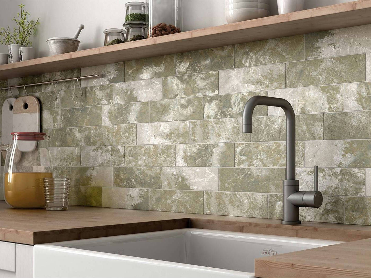 Madrid 3X9 Musgo | Matteo Kitchens