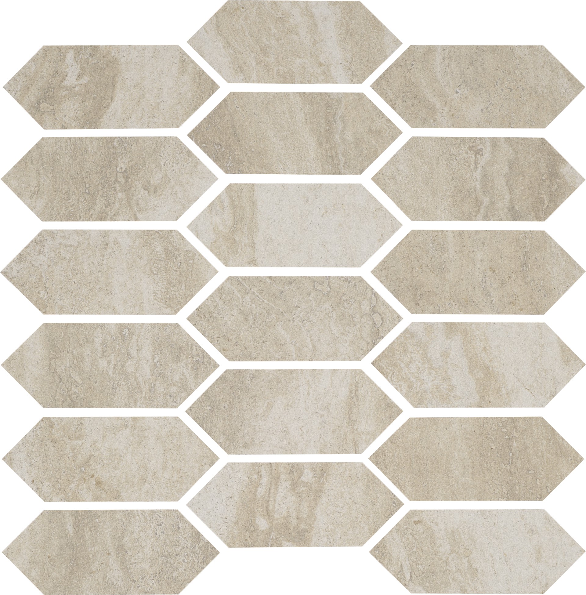 Essence Beige Picket Mosaic | Matteo Kitchens