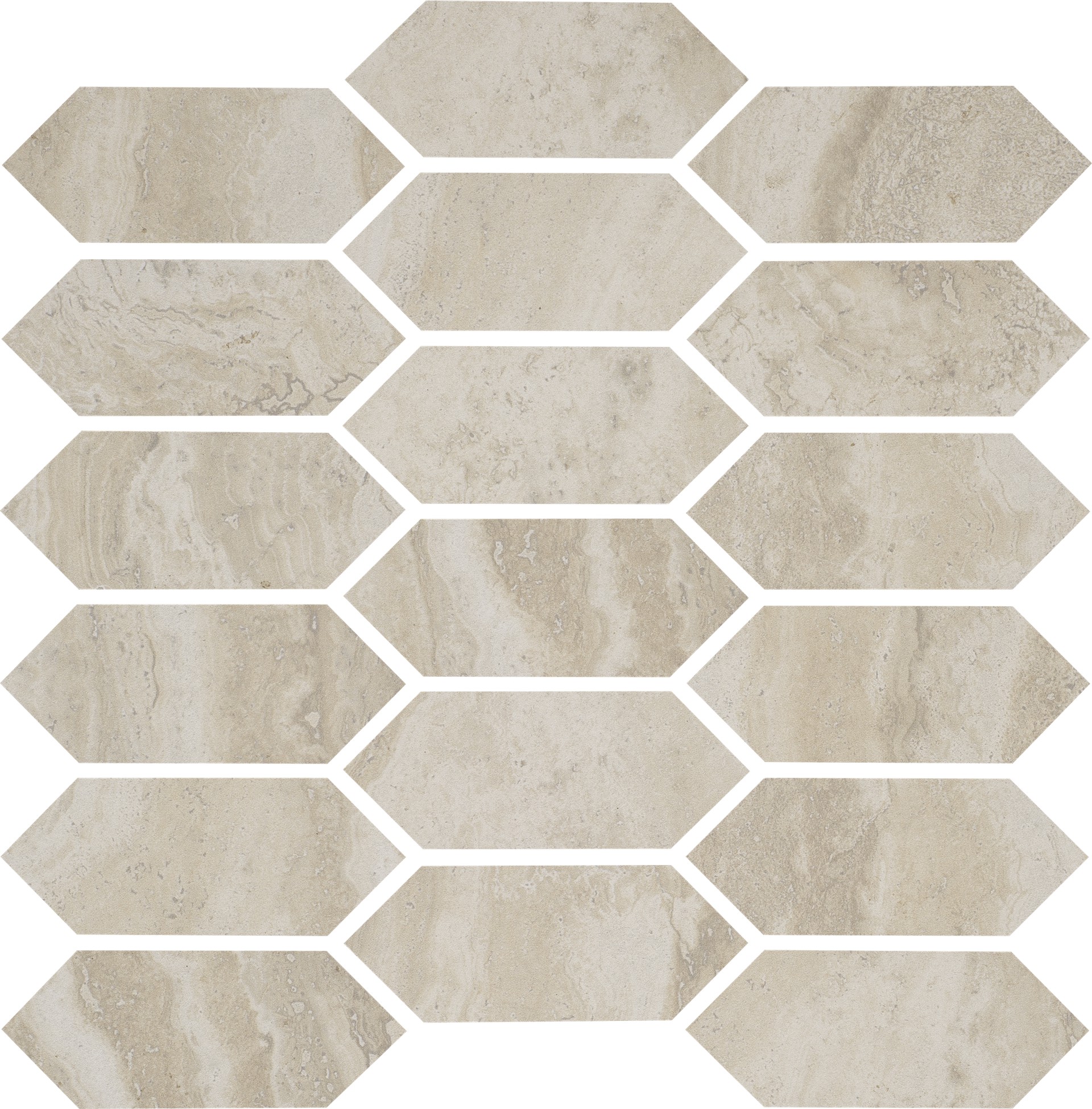 Essence Beige Picket Mosaic | Matteo Kitchens