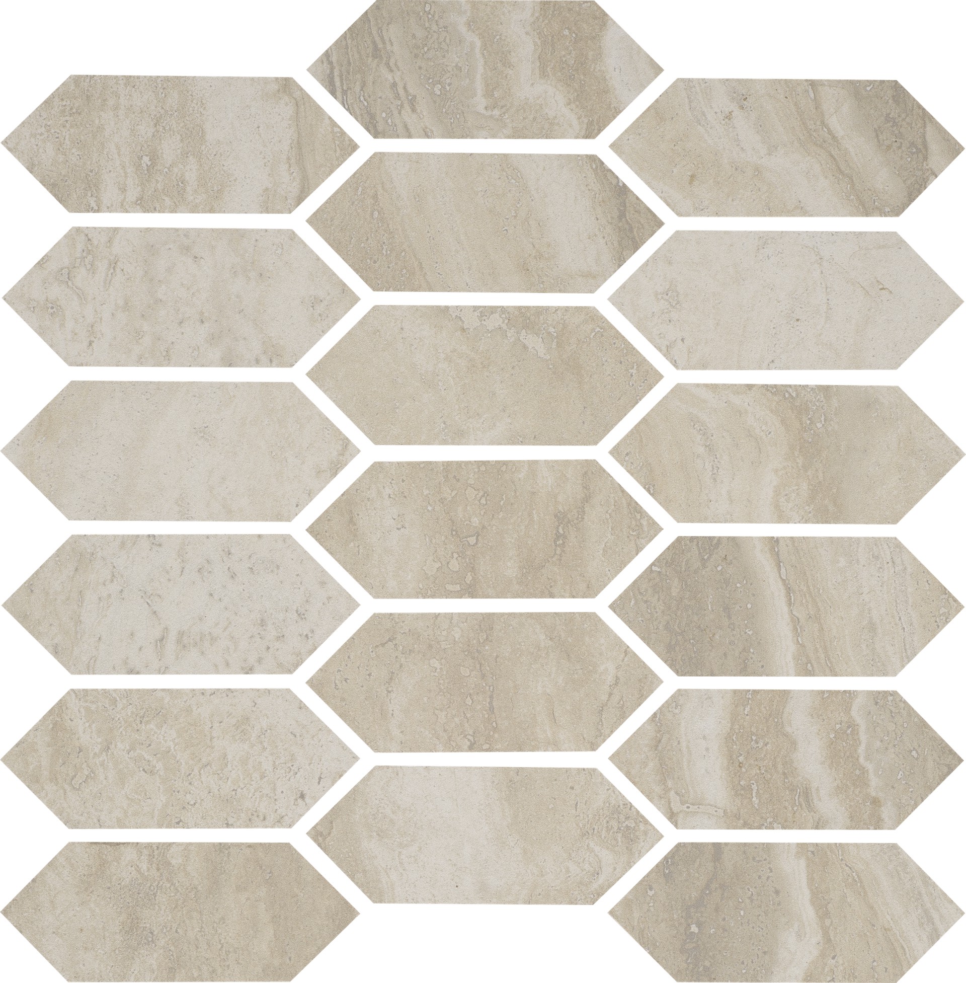 Essence Beige Picket Mosaic | Matteo Kitchens