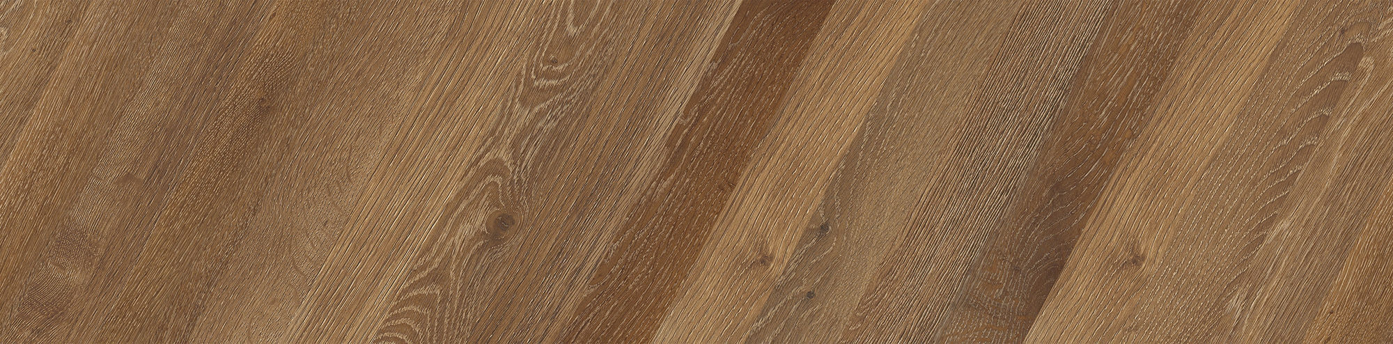Chevron Rustic Oak Brown | Matteo Kitchens