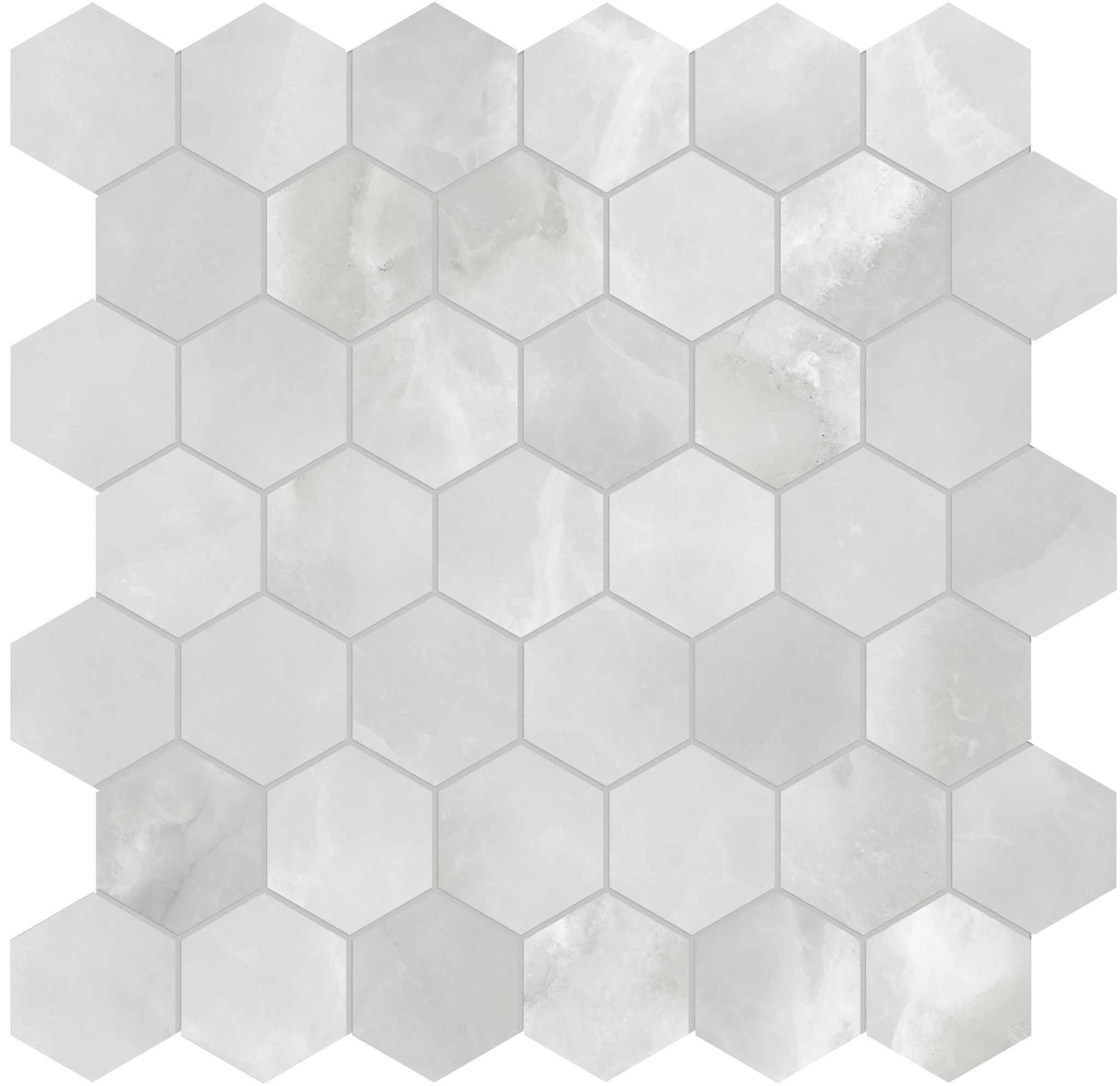 Plata Onyx Crystallo 2 Hexagon Polished | Matteo Kitchens